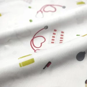پارچه روپوش و اسکراب طرح پزشکی ۴۰۱۱۱۱۴