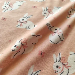 پارچه تریکو طرح خرگوشی کد ۴۰۴۱۰۴۳