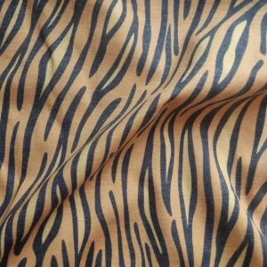 پارچه تریکو طرح ببری